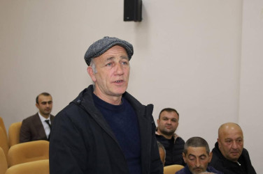 Vətəndaşlarla növbəti səyyar qəbul Basqal qəsəbəsində keçirilib