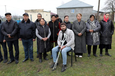 Ruşan kəndinə mavi yanacaq verildi