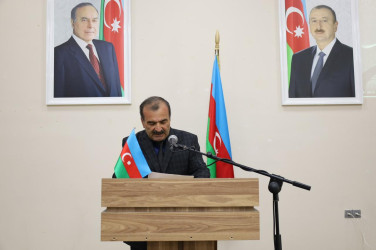 İsmayıllı rayonunun Basqal qəsəbəsində Ulu Öndər Heydər Əliyevin anadan olmasının 102 illiyinə həsr edilmiş tədbir keçirilib