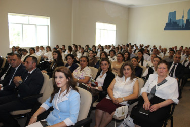 İsmayıllı rayonunda təhsil işçilərinin sentyabr konfransı keçirilib