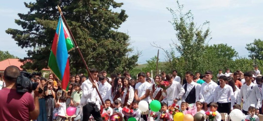 İsmayıllı rayonunun ümumtəhsil məktəblərində “Son zəng” tədbirləri keçirilib