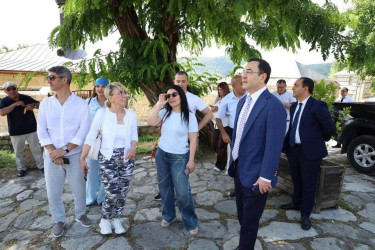 Bir qrup media nümayəndəsinin İsmayıllı rayonuna mediaturu təşkil edilib