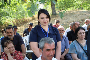 Vətəndaşlarla növbəti səyyar qəbul  rayonun Köhnədaxar kəndində keçirilib