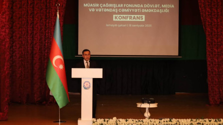 İsmayıllıda “Müasir çağırışlar fonunda dövlət, media və vətəndaş cəmiyyəti əməkdaşlığı” mövzusunda konfrans keçirilib