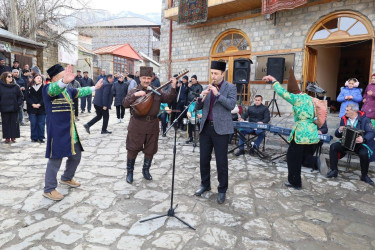 Lahıc qəsəbəsində Yel çərşənbəsi böyük coşquyla qeyd olunub