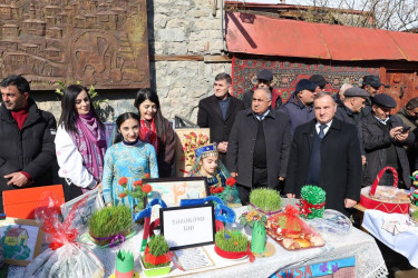 Lahıc qəsəbəsində Yel çərşənbəsi böyük coşquyla qeyd olunub