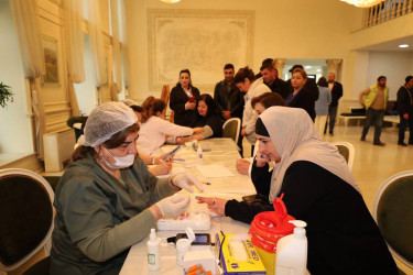 İsmayıllıda keçirilən qanvermə aksiyası humanitar dəyərlərin və həmrəyliyin bariz nümunəsinə çevrildi