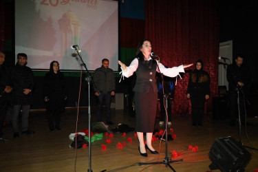 İsmayıllıda “20 Yanvar” faciəsinin 36-cı ildönümü yad edilib