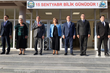 İsmayıllıda 15 Sentyabr – Bilik Günü qeyd olunub