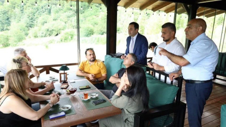 Bir qrup media nümayəndəsinin İsmayıllı rayonuna mediaturu təşkil edilib