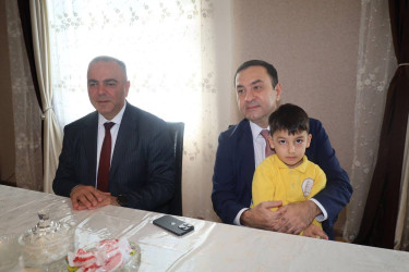 İsmayıllı rayonunda “Anım Günü” ilə əlaqədar olaraq şəhid ailələri ziyarət olunub