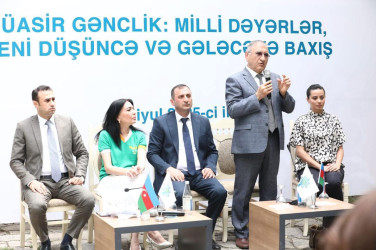 İsmayıllıda “Müasir gənclik: milli dəyərlər, yeni düşüncə və gələcəyə baxış” mövzusunda tədbir keçirilib