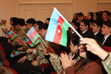 İsmayıllıda “Gənclər həftəsi” çərçivəsində “2 Fevral-Azərbaycan Gəncləri Günü” münasibətilə “Azərbaycan gəncliyi Dövlət müstəqilliyi və suverenliyi yollarında” mövzusunda forum keçirilib