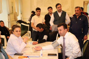 İsmayıllıda keçirilən qanvermə aksiyası humanitar dəyərlərin və həmrəyliyin bariz nümunəsinə çevrildi