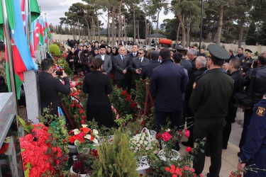 Şəhid polkovnik-leytenant Ruslan Tağıyevin xatirəsi yad edilib