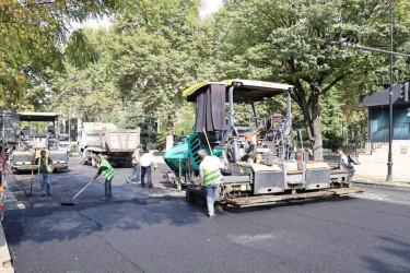 İsmayıllıda yol infrastrukturu yenilənir
