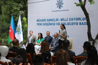 İsmayıllıda “Müasir gənclik: milli dəyərlər, yeni düşüncə və gələcəyə baxış” mövzusunda tədbir keçirilib