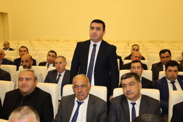 İsmayıllı Rayon İcra Hakimiyyətində geniştərkibli müşavirə keçirilib