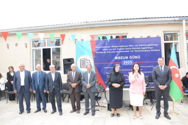 İsmayıllı Dövlət Humanitar və Texnologiya Kollecində təntənəli məzun günü keçirilib