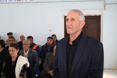 Vətəndaşlarla növbəti səyyar qəbul Qoşakənd kəndində keçirilib