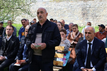 Vətəndaşlarla növbəti səyyar qəbul-görüşümüzü rayonun Çayqovuşan kəndində keçirdik