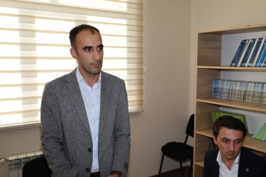 İsmayıllı şəhər 6 saylı tam orta məktəbinin kollektivi ilə görüş keçirilib