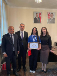 SAF2025 – Beynəlxalq STEAM Azərbaycan Festivalında qalib olan şagirdlərlə görüş keçirilib