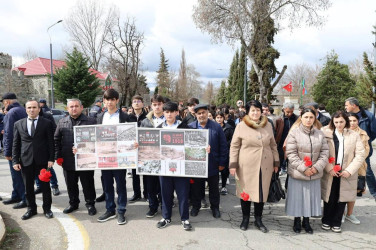 İsmayıllıda 31 Mart – Azərbaycanlıların Soyqırımı qurbanlarının xatirəsi dərin ehtiramla yad edilib