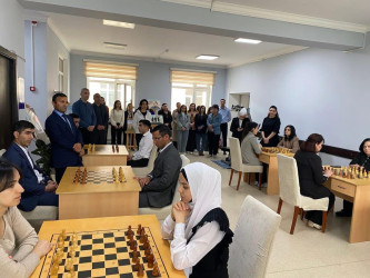 Ümummilli Lider Heydər Əliyevin anadan olmasının 102-ci il dönümü münasibətilə ümumtəhsil müəssisələrinin müəllimləri arasında şahmat idman növü üzrə İsmayıllı rayon turniri keçirilib