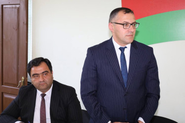 Rayon rəhbəri 1 nömrəli məktəbin kollektivi ilə görüş keçirib