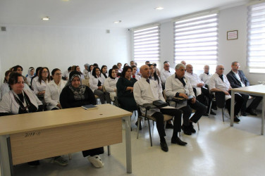 Səhiyyə işçiləri ilə görüş keçirildi
