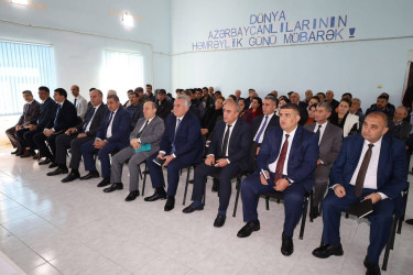 Vətəndaşlarla növbəti səyyar qəbul Qoşakənd kəndində keçirilib