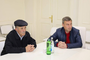 İsmayıllı RİH-də növbəti vətəndaş qəbulu keçirilib
