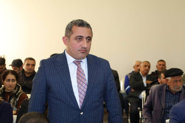 Vətəndaşlarla növbəti səyyar qəbul Gəraybəyli kəndində keçirilib