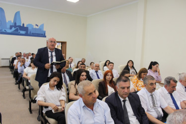 İsmayıllı rayonunda təhsil işçilərinin sentyabr konfransı keçirilib