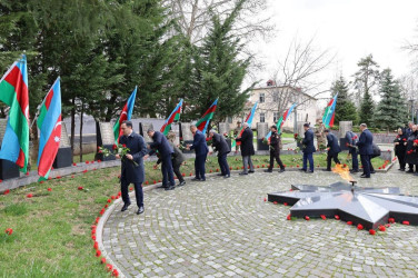 İsmayıllıda 31 Mart – Azərbaycanlıların Soyqırımı qurbanlarının xatirəsi dərin ehtiramla yad edilib