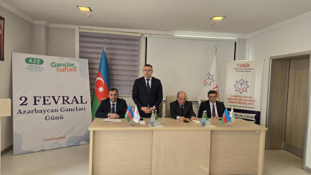 Gənclər günü münasibətilə İsmayıllıda səhiyyə sahəsində çalışan gənclərlə görüş keçirilib