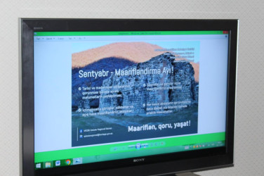 İsmayıllıda “Abidə mühafizəçisinin bir iş günü” mövzusunda tədbir keçirilib