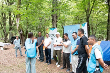 “Ekoloji Dostluq Layihəsi” çərçivəsində İsmayıllının Buynuz kəndində ekoloji düşərgə keçirilib