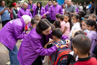 DOST Agentliyi Rayon İcra Hakimiyyəti ilə birgə 15 Sentyabr Bilik Günü ilə əlaqədar “DOST Sevinci” layihəsini həyata keçirib