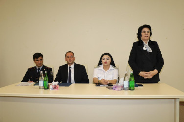 Erkən evliliklər və qohum evliliklərinin qarşısının alınması məqsədilə  maarifləndirici tədbir keçirilib