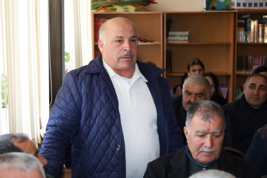 Vətəndaşlarla növbəti səyyar qəbul Cülyan kəndində keçirilib