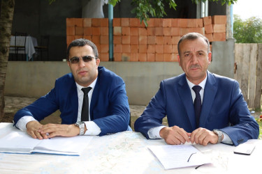 Vətəndaşlarla növbəti səyyar qəbul  rayonun Enişdibi kəndində keçirilib