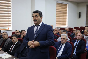 İsmayıllı rayon Polis Şöbəsində şöbə rəhbərliyi tərəfindən rayonda yerləşən tam və ümumi orta məktəblərinin, İsmayıllı Humanitar və Texnologiya Kolleci, Peşə Tədris Mərkəzinin rəhbər heyəti ilə görüş keçirilib