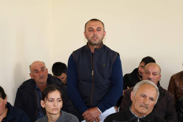 Vətəndaşlarla növbəti səyyar qəbul Soltankənd kəndində keçirilib