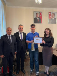 SAF2025 – Beynəlxalq STEAM Azərbaycan Festivalında qalib olan şagirdlərlə görüş keçirilib