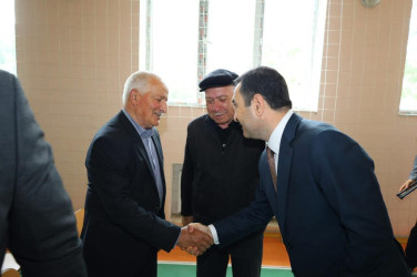 Vətəndaşlarla növbəti səyyar qəbul  rayonun Sərdahar kəndində keçirilib