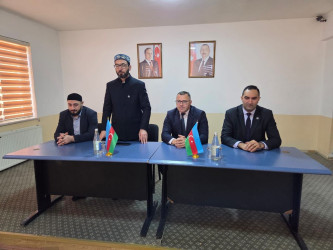 Rayonda dini vəziyyətlə bağlı ötən ilin yekunlarına və qarşıda duran vəzifələrə həsr olunmuş tədbir keçirilib