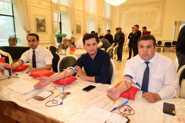 İsmayıllıda keçirilən qanvermə aksiyası humanitar dəyərlərin və həmrəyliyin bariz nümunəsinə çevrildi