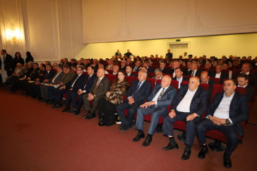 İsmayıllı rayon Heydər Əliyev adına Mədəniyyət Mərkəzində Xalq şairi Musa Yaqubun (1937-2021) zəngin yaradıcılığına həsr olunmuş xatirə gecəsi keçirilib